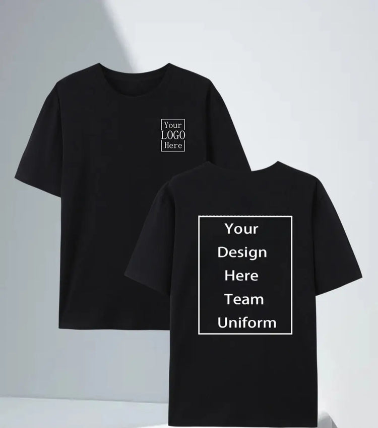 Personalized T-Shirt / Custom Print Men – Any Text or Design - A¥A&