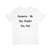 Personalized T-Shirt / Custom Print Men – Any Text or Design - A¥A&
