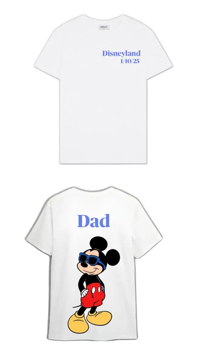 Personalized T-Shirt / Custom Print Men – Any Text or Design - A¥A&